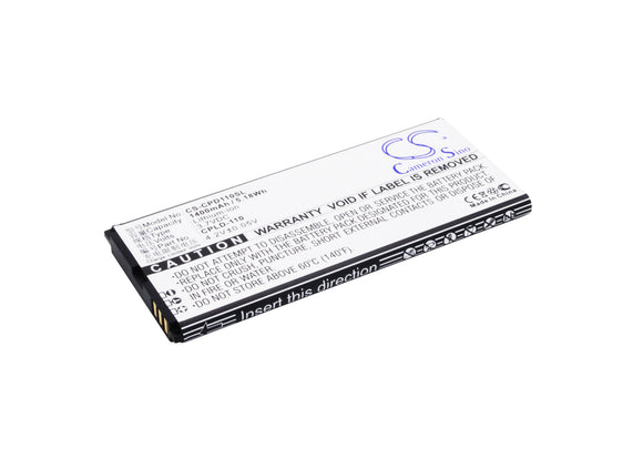 Battery for Coolpad 5217 CPLD-110 3.7V Li-ion 1400mAh / 5.18Wh