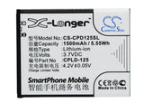Battery for Coolpad 8017-T00 CPLD-125, CPLD-134 3.7V Li-ion 1500mAh / 5.55Wh