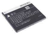 Battery for Coolpad 8185 CPLD-21 3.7V Li-ion 1250mAh / 4.63Wh