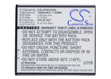 Battery for Coolpad 7620L CPLD-327 3.7V Li-ion 1950mAh / 7.22Wh