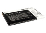 Battery for Coolpad W713 CPLD-47, CPLD-50 3.7V Li-ion 1150mAh / 4.26Wh