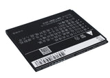 Battery for Coolpad 7251 CPLD-121 3.7V Li-ion 1650mAh / 6.11Wh