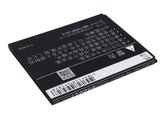 Battery for Coolpad 5311 CPLD-121 3.7V Li-ion 1650mAh / 6.11Wh