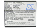 Battery for Coolpad 7268 CPLD-11 3.7V Li-ion 1100mAh / 4.07Wh
