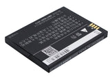 Battery for Coolpad 2938 CPLD-24 3.7V Li-ion 1100mAh / 4.07Wh