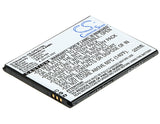 Battery for Coolpad 8717 CPLD-151 3.8V Li-ion 1800mAh / 6.84Wh