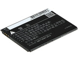 Battery for Coolpad 8717 CPLD-151 3.8V Li-ion 1800mAh / 6.84Wh