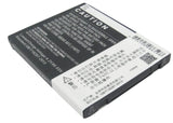 Battery for Coolpad 7266 CPLD-03 3.7V Li-ion 1350mAh / 4.99Wh