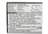 Battery for Coolpad 7290 CPLD-101 3.7V Li-ion 1450mAh / 5.37Wh
