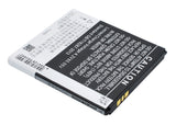Battery for Coolpad 7290 CPLD-101 3.7V Li-ion 1700mAh / 6.29Wh