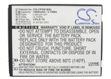 Battery for Coolpad 5862 CPLD-76 3.7V Li-ion 1000mAh / 3.70Wh