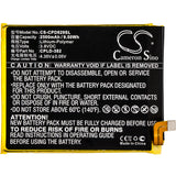 Battery for Coolpad 8298-A01 CPLD-382 3.8V Li-Polymer 2500mAh / 9.50Wh