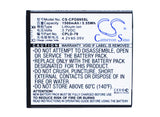 Battery for Coolpad 8950 CPLD-79 3.7V Li-ion 1500mAh / 5.55Wh