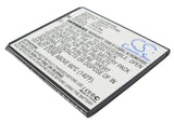 Battery for Coolpad 9150W CPLD-306 3.7V Li-ion 1450mAh 5.37Wh