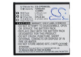 Battery for Coolpad 9930 CPLD-64 3.7V Li-ion 1200mAh / 4.44Wh