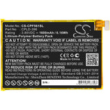 Battery for Coolpad E561 CPLD-396 3.85V Li-Polymer 1600mAh / 6.16Wh