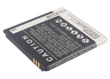 Battery for Coolpad 8020 plus CPLD-105 3.7V Li-ion 1250mAh / 4.63Wh
