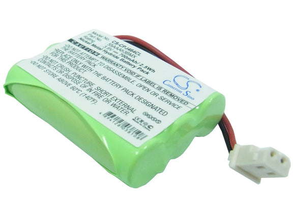 Battery for American 2141CLL 3.6V Ni-MH 700mAh / 2.52Wh