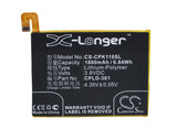 Battery for Coolpad ivvi k1 mini CPLD-361 3.8V Li-Polymer 1800mAh / 6.84Wh