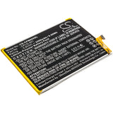 Battery for Coolpad Max A8  CPLD-401 3.8V Li-Polymer 2500mAh / 9.50Wh
