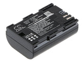 Battery for Canon EOS 6D LP-E6N 7.2V Li-ion 1600mAh / 11.52Wh