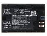 Battery for Canon EOS 60D LP-E6N 7.2V Li-ion 2000mAh / 14.40Wh