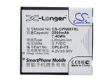 Battery for Coolpad 8870 CPLD-73 3.7V Li-ion 2000mAh / 7.40Wh