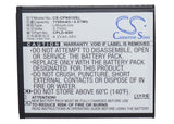 Battery for Coolpad W721 CPLD-60H 3.7V Li-ion 1100mAh / 4.07Wh