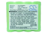 Battery for Urmet ZEFFIRO 3 4.8V Ni-MH 1800mAh / 8.6Wh