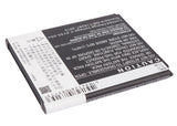 Battery for Coolpad 5218D CPLD-113 3.7V Li-ion 1500mAh / 5.55Wh
