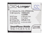 Battery for Coolpad 5218S CPLD-113 3.7V Li-ion 1500mAh / 5.55Wh