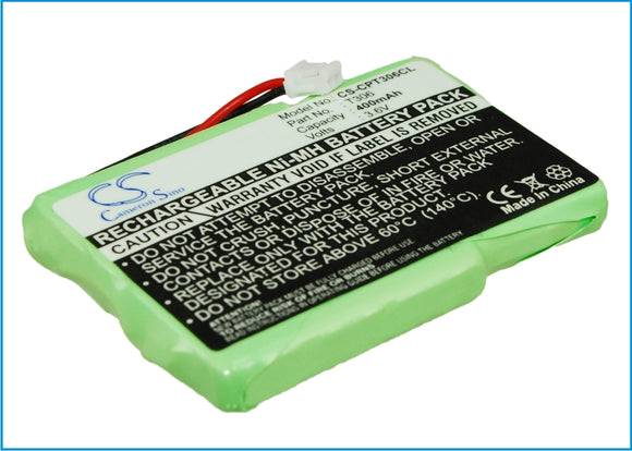 Battery for GP T306 4M3EMJZ, F6M3EMX, T306 3.6V Ni-MH 400mAh / 1.44Wh