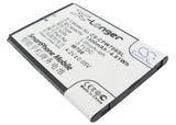 Battery for Coolpad W708 W708 3.7V Li-ion 1300mAh / 4.81Wh