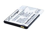 Battery for Coolpad Y60-W CPLD-140 3.8V Li-ion 2000mAh / 7.60Wh