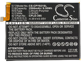 Battery for Coolpad Y91-U00 Max Lite CPLD-395 3.8V Li-Polymer 2500mAh / 9.50Wh