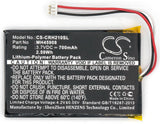 Battery for CORSAIR Gaming H2100 Dolby 7.1 Wireles MH45908 3.7V Li-Polymer 700mA