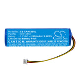 Battery for Corsair K63 ICR18650 3.7V Li-ion 2600mAh / 9.62Wh
