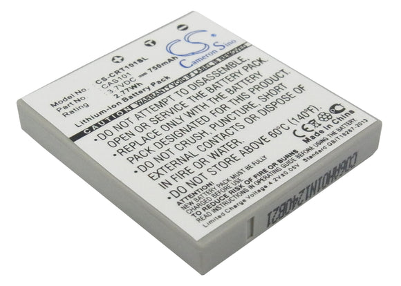 Battery for Creative Vado Video Cam CAS101 3.7V Li-ion 750mAh
