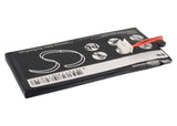 Battery for Crestron PTX3 LPPCZRST1S1P, TPMC-3X-BTP 3.7V Li-Polymer 1000mAh / 3.