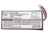 Battery for Crestron PTX3 LPPCZRST1S1P, TPMC-3X-BTP 3.7V Li-Polymer 1000mAh / 3.