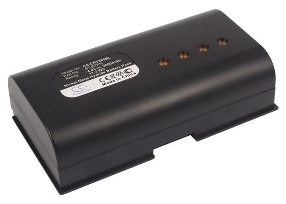 Battery for Crestron STX-1550C ST-BTPN 4.8V Ni-MH 3600mAh / 17.28Wh