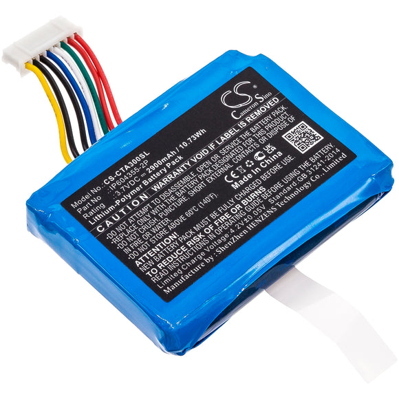 Battery for Dejavoo Z9 Blue IP604355-2P 3.7V Li-Polymer 2900mAh / 10.73Wh