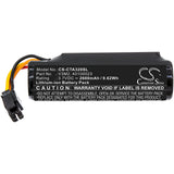 Battery for Dejavoo Z9 Black 3.7V Li-ion 2600mAh / 9.62Wh