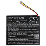 Battery for Casio TR Mini LIS1639CSPC, NP-11, NP-11A 3.7V Li-Polymer 1000mAh / 3