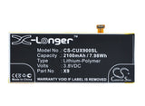 Battery for SAGA X3 3.8V Li-Polymer 2100mAh / 7.98Wh