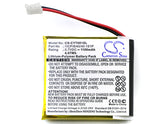 Battery for Coyote Plus 1ICP/8/40/40 1S1P 3.7V Li-Polymer 1100mAh / 4.07Wh