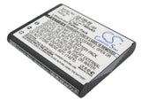 Battery for Sanyo Xacti VPC-CA100EXP DB-L80, DB-L80AU 3.7V Li-ion 740mAh / 2.7Wh