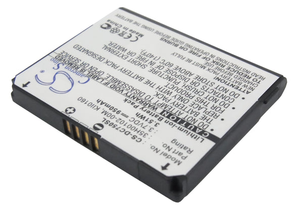 Battery for HTC Juno 35H00102-00M, KII0160 3.7V Li-ion 950mAh / 3.52Wh