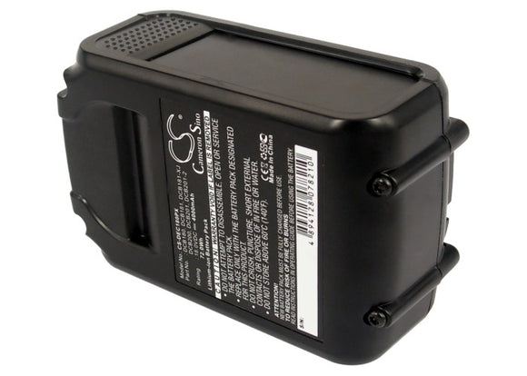 Battery for Dewalt DCD740 DCB180, DCB181, DCB181-XJ, DCB182, DCB182-XE, DCB183, 
