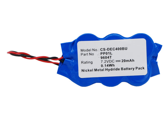Battery for Gateway Solo 2500SE 7.2V Ni-MH 20mAh / 0.14Wh